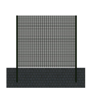 Spawane panele ogrodzeniowe z siatki 358 Anti Climb High Security