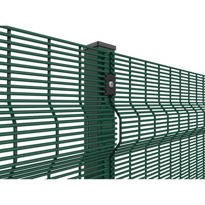 Welded High Security Mesh Fence 358 Anti Climb For Airport Prison