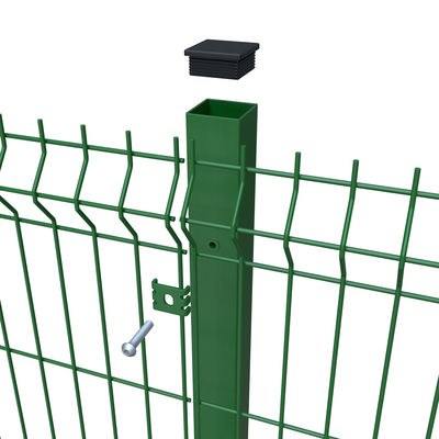 Outdoor Garden Privacy 3D Curved V Mesh Fencing Gate